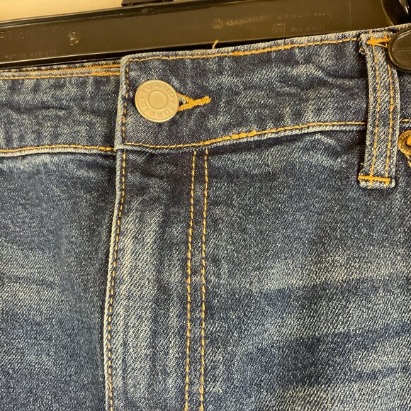 Torrid Blue Straight Leg Jeans with Classic Fit - Picture 5 of 11